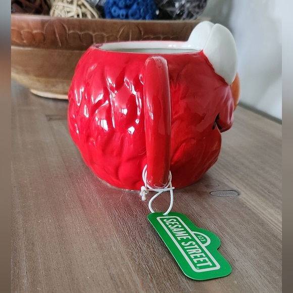 โ Sesame Street Elmo Coffee Mug โ Large, NWT, Hand Painted Muppet Character - Picture 3 of 15